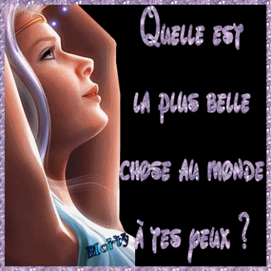 POUR MOI ....